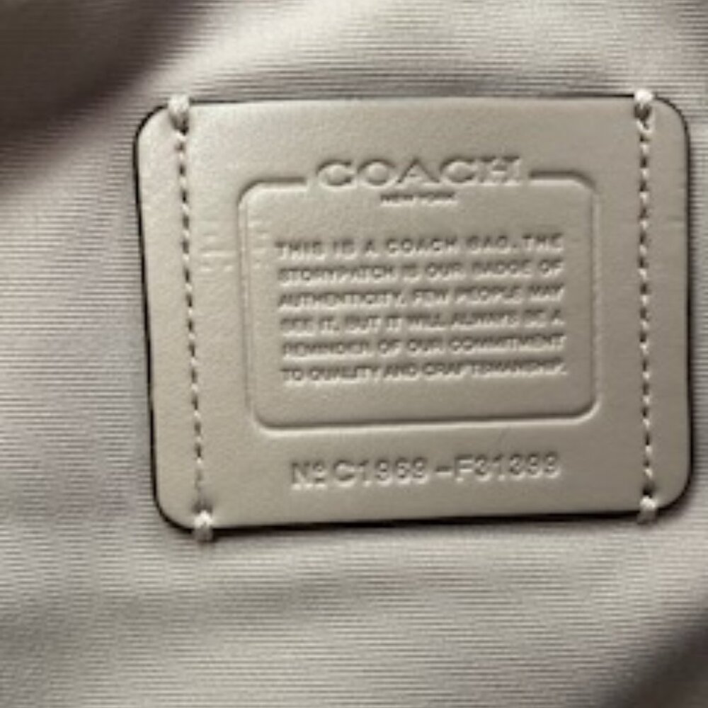 Coach, grey hobo, pebble, leather shoulder bag, Harley with silver trim - Picture 7 of 13
